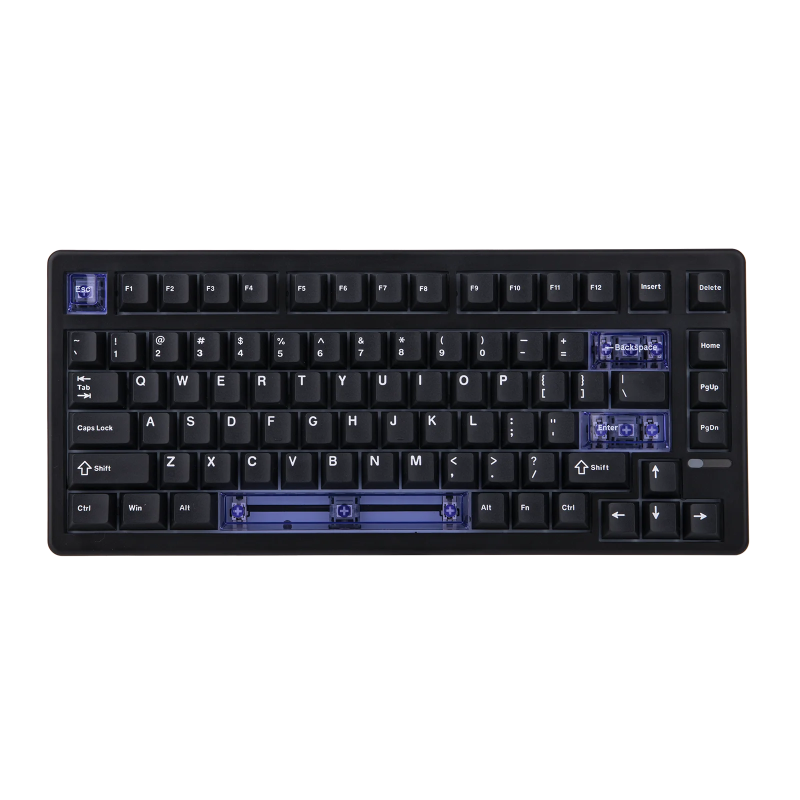 EPOMAKER HE80 75% Compact Layout Gasket Wired Hall Effect Magnetic Mechanical Keyboard DKS SOCD Adjustable Actuation RGB Backlit
