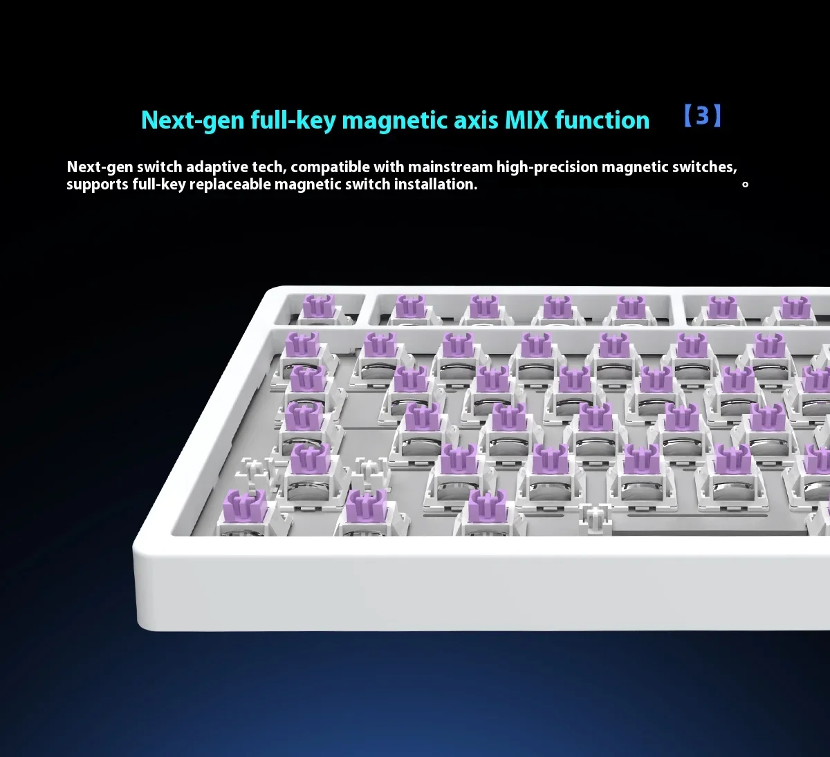 NEW IROK Carotmas Mars75 Pro Gaming Keyboard Magnetic Switch Keyboard 8K RT0.001mm Low Delay ARGB Gasket Ergonomic Custom 75%