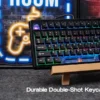 EPOMAKER HE80 75% Compact Layout Gasket Wired Hall Effect Magnetic Mechanical Keyboard DKS SOCD Adjustable Actuation RGB Backlit