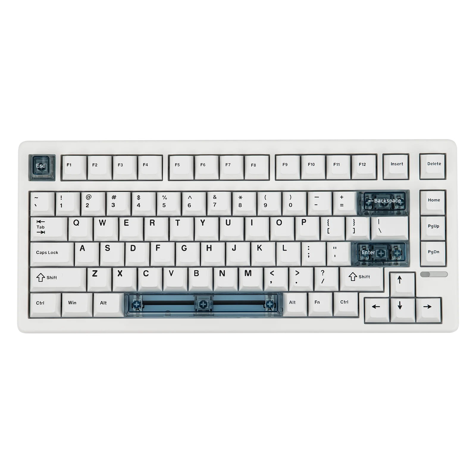 EPOMAKER HE80 75% Compact Layout Gasket Wired Hall Effect Magnetic Mechanical Keyboard DKS SOCD Adjustable Actuation RGB Backlit
