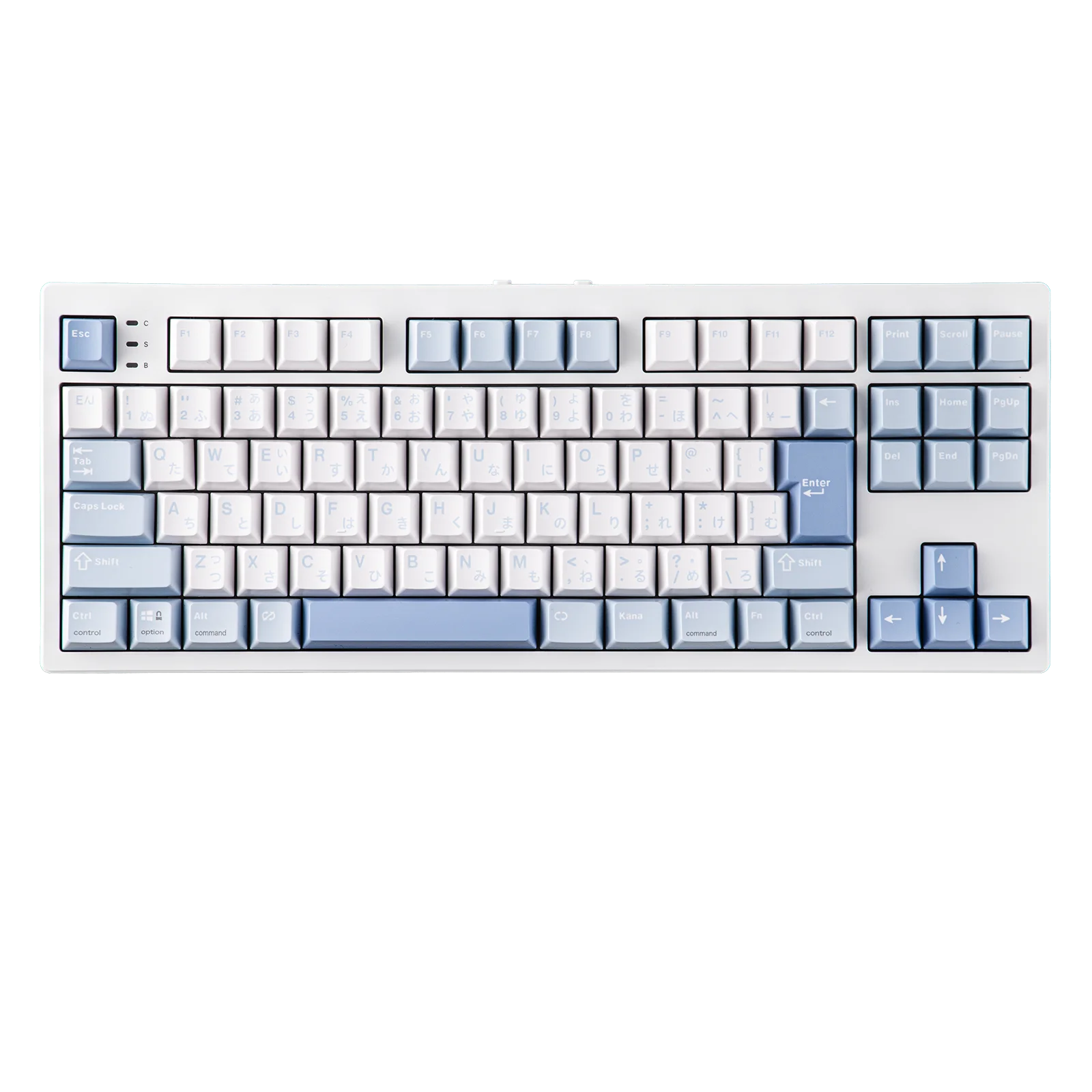 EPOMAKER TH87 JIS Japanese Version TKL Layout Hot-Swap Wired/Bluetooth/2.4GHz Wireless Mechanical Keyboard 10000mAh Battery