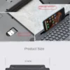 KLW MLD-569 3 In 1 Bluetooth And 2.4G Wireless With Slot  Intelligent Touchpad Keyboard For Tablet Computer Mobilephone