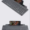 KLW MLD-569 3 In 1 Bluetooth And 2.4G Wireless With Slot  Intelligent Touchpad Keyboard For Tablet Computer Mobilephone