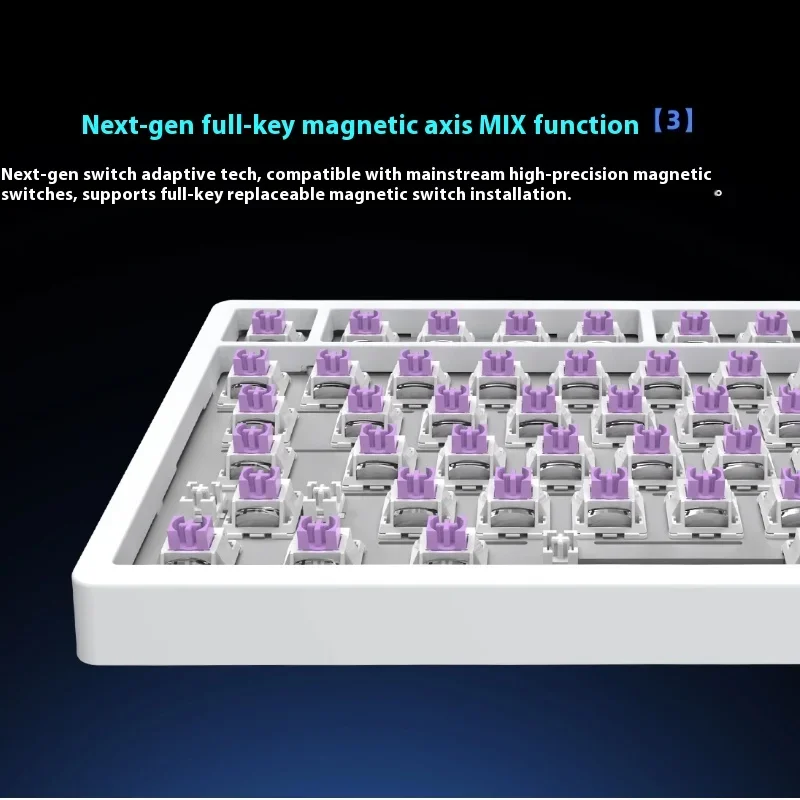 NEW IROK Carotmas Mars75 Pro Gaming Keyboard Magnetic Switch Keyboard 8K RT0.001mm Low Delay ARGB Gasket Ergonomic Custom 75%